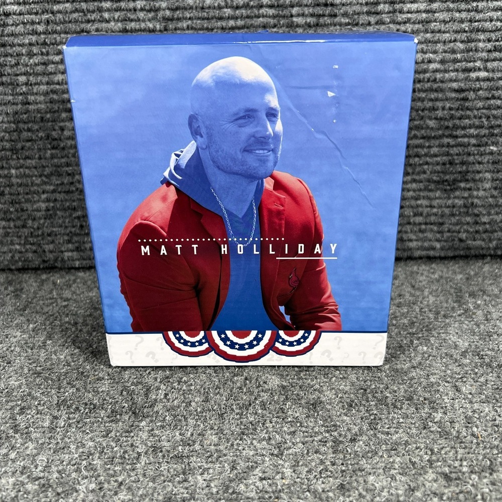 St. Louis Cardinals Hall of Fame Matt Holliday Bobblehead Mystery SGA Car Parade - Picture 2 of 12